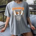 Football Referee Touchdown Baseball Homerun Goose Women's Comfort Colors T-Shirt Gray Football Referee Touchdown Baseball Homerun Goose Women's Comfort Colors T-Shirt Gray