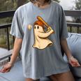 Ghost Baseball Halloween Costume Men Boys Kids Women's Comfort Colors T-Shirt Gray