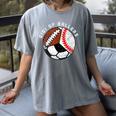 Gigi Of Ballers Baseball Soccer Football Gigi Women's Comfort Colors T-Shirt Gray Gigi Of Ballers Baseball Soccer Football Gigi Women's Comfort Colors T-Shirt Gray
