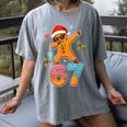 Gingerbread Six Seven 67 Ice Cream Drip Baseball Women's Comfort Colors T-Shirt Gray Gingerbread Six Seven 67 Ice Cream Drip Baseball Women's Comfort Colors T-Shirt Gray