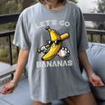 Lets Go Bananas Baseball Retro Sports Boys Kids Men Youth Premium Tri-Blend Women's Comfort Colors T-Shirt Gray Lets Go Bananas Baseball Retro Sports Boys Kids Men Youth Premium Tri-Blend Women's Comfort Colors T-Shirt Gray