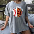Granny Of Ballers Baseball Basketball Grandma Granny Women's Comfort Colors T-Shirt Gray Granny Of Ballers Baseball Basketball Grandma Granny Women's Comfort Colors T-Shirt Gray