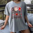 Happy 101 Days Of School Baseball Sports 100th Day Women's Comfort Colors T-Shirt Gray Happy 101 Days Of School Baseball Sports 100th Day Women's Comfort Colors T-Shirt Gray