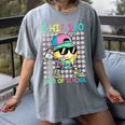 I Hit 100 Days Of School Baseball Drip 100th Day Of School Women's Comfort Colors T-Shirt Gray I Hit 100 Days Of School Baseball Drip 100th Day Of School Women's Comfort Colors T-Shirt Gray