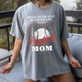 Home Runs And Heartbeats Being A Baseball Mom Women's Comfort Colors T-Shirt Gray Home Runs And Heartbeats Being A Baseball Mom Women's Comfort Colors T-Shirt Gray