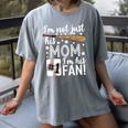 I'm Not Just His Mom I'm His 1 Fan Baseball Mom Women's Comfort Colors T-Shirt Gray I'm Not Just His Mom I'm His 1 Fan Baseball Mom Women's Comfort Colors T-Shirt Gray