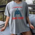 I'm Working From Home Today Baseball Lover Men Women Women's Comfort Colors T-Shirt Gray