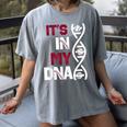 ITS In My DNA Baseball Sport Player Saying Women's Comfort Colors T-Shirt Gray ITS In My DNA Baseball Sport Player Saying Women's Comfort Colors T-Shirt Gray