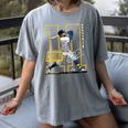 Jackson Chourio Milwaukee MLB Baseball Player MLBJCH202M Women's Comfort Colors T-Shirt Gray Jackson Chourio Milwaukee MLB Baseball Player MLBJCH202M Women's Comfort Colors T-Shirt Gray