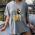 Jackson Merrill San Diego MLB Baseball Player MLBJME202M Women's Comfort Colors T-Shirt Gray