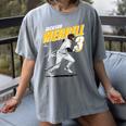 Jackson Merrill San Diego MLB Baseball Player MLBJME204M Women's Comfort Colors T-Shirt Gray Jackson Merrill San Diego MLB Baseball Player MLBJME204M Women's Comfort Colors T-Shirt Gray