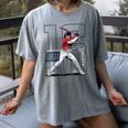 Jarren Duran Boston MLB Baseball Players MLBJDU202M Women's Comfort Colors T-Shirt Gray