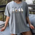 Just a Baseball GooseLife Is Better With Geese On Your Team Women's Comfort Colors T-Shirt Gray
