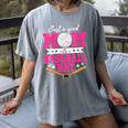 Just A Good Mom With A Baseball Bat Baseball Mom Women's Comfort Colors T-Shirt Gray Just A Good Mom With A Baseball Bat Baseball Mom Women's Comfort Colors T-Shirt Gray