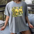 I Just Hit 100 Days Of School Baseball Teacher Boy Girl Kid Women's Comfort Colors T-Shirt Gray