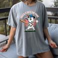 Knock It Outa The Park Baseball Goat Home Run Women's Comfort Colors T-Shirt Gray Knock It Outa The Park Baseball Goat Home Run Women's Comfort Colors T-Shirt Gray