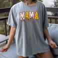 Leopard Baseball Softball Mama Bow Softball Baseball Mom Women's Comfort Colors T-Shirt Gray Leopard Baseball Softball Mama Bow Softball Baseball Mom Women's Comfort Colors T-Shirt Gray