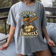 Littleton Longnecks Retro Minor League Baseball Women's Comfort Colors T-Shirt Gray Littleton Longnecks Retro Minor League Baseball Women's Comfort Colors T-Shirt Gray