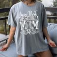 Living That Baseball Mom Life Sporty Humor Women's Comfort Colors T-Shirt Gray Living That Baseball Mom Life Sporty Humor Women's Comfort Colors T-Shirt Gray