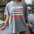 Loud & Proud Baseball Mom Sport Women's Comfort Colors T-Shirt Gray