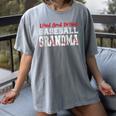 Loud And Proud Baseball Grandma Baseball Mom Heart Women's Comfort Colors T-Shirt Gray Loud And Proud Baseball Grandma Baseball Mom Heart Women's Comfort Colors T-Shirt Gray