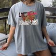 Loud Proud Mawmaw Baseball Mom Mama Women's Comfort Colors T-Shirt Gray