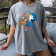 Lucy Van Pelt Baseball Catch Women's Comfort Colors T-Shirt Gray
