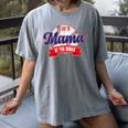 Mama Rookie Of Year 1st Birthday Baseball Theme Matching Women's Comfort Colors T-Shirt Gray Mama Rookie Of Year 1st Birthday Baseball Theme Matching Women's Comfort Colors T-Shirt Gray