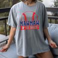 Mawmaw Rookie Of Year 1st Birthday Baseball Theme Matching Women's Comfort Colors T-Shirt Gray Mawmaw Rookie Of Year 1st Birthday Baseball Theme Matching Women's Comfort Colors T-Shirt Gray