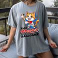 Take Meowt To The Ball Game Tee Slugger Cat Baseball Women's Comfort Colors T-Shirt Gray