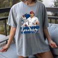 Mike Trout Los Angeles A MLB Baseball Players MLBMTR302N Women's Comfort Colors T-Shirt Gray Mike Trout Los Angeles A MLB Baseball Players MLBMTR302N Women's Comfort Colors T-Shirt Gray