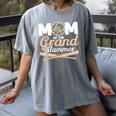 Mom Of The Grand Slammer Leopard Baseball Mom Women's Comfort Colors T-Shirt Gray Mom Of The Grand Slammer Leopard Baseball Mom Women's Comfort Colors T-Shirt Gray