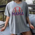 Mom Of Rookie 1st Birthday Baseball Boy Family Matching Women's Comfort Colors T-Shirt Gray Mom Of Rookie 1st Birthday Baseball Boy Family Matching Women's Comfort Colors T-Shirt Gray