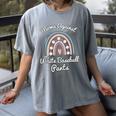 Moms Against Baseball Pants Baseball Mom Rainbow Women's Comfort Colors T-Shirt Gray Moms Against Baseball Pants Baseball Mom Rainbow Women's Comfort Colors T-Shirt Gray