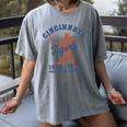 Negro League Baseball History Month Cincinnati Ohio Women's Comfort Colors T-Shirt Gray Negro League Baseball History Month Cincinnati Ohio Women's Comfort Colors T-Shirt Gray