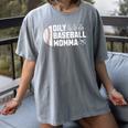 Oily Baseball Momma Essential Oils Meme For Oils Mom Women's Comfort Colors T-Shirt Gray