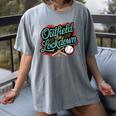 Outfield On Lockdown Baseball Defense Sports Women's Comfort Colors T-Shirt Gray