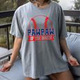 Pawpaw Rookie Of Year 1st Birthday Baseball Theme Matching Women's Comfort Colors T-Shirt Gray Pawpaw Rookie Of Year 1st Birthday Baseball Theme Matching Women's Comfort Colors T-Shirt Gray