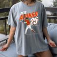 Pete Alonso Baltimore Baseball Players MLBPAL201M Women's Comfort Colors T-Shirt Gray Pete Alonso Baltimore Baseball Players MLBPAL201M Women's Comfort Colors T-Shirt Gray