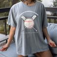 PROUD BASEBALL MOM Women's Comfort Colors T-Shirt Gray PROUD BASEBALL MOM Women's Comfort Colors T-Shirt Gray