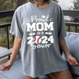 Proud Mom Of a 2024 Senior Baseball Mom 2024 Graduate Premium Women's Comfort Colors T-Shirt Gray Proud Mom Of a 2024 Senior Baseball Mom 2024 Graduate Premium Women's Comfort Colors T-Shirt Gray