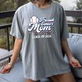 Proud Senior Mom Class Of 2024 Baseball Mom Graduate School Women's Comfort Colors T-Shirt Gray Proud Senior Mom Class Of 2024 Baseball Mom Graduate School Women's Comfort Colors T-Shirt Gray