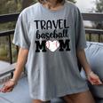Proud Sports Mom Travel Baseball Mom For Game Day Women's Comfort Colors T-Shirt Gray Proud Sports Mom Travel Baseball Mom For Game Day Women's Comfort Colors T-Shirt Gray