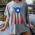 Puerto Rican Baseball Bats Puerto Rico Flag Pride BéIsbol Women's Comfort Colors T-Shirt Gray Puerto Rican Baseball Bats Puerto Rico Flag Pride BéIsbol Women's Comfort Colors T-Shirt Gray