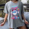 Respect The Drip Baseball Bat Sunglasses Mascot Women's Comfort Colors T-Shirt Gray Respect The Drip Baseball Bat Sunglasses Mascot Women's Comfort Colors T-Shirt Gray
