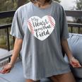 Retro My Heart Is On That Field Baseball Mom Mother's Day Women's Comfort Colors T-Shirt Gray Retro My Heart Is On That Field Baseball Mom Mother's Day Women's Comfort Colors T-Shirt Gray