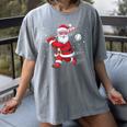 Santa Baseball Christmas Pajamas Xmas Men Kids Boys Women's Comfort Colors T-Shirt Gray Santa Baseball Christmas Pajamas Xmas Men Kids Boys Women's Comfort Colors T-Shirt Gray