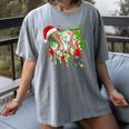 Santa Sports Ice Baseball Christmas Xmas Pajama Kid Men Boys Women's Comfort Colors T-Shirt Gray Santa Sports Ice Baseball Christmas Xmas Pajama Kid Men Boys Women's Comfort Colors T-Shirt Gray