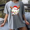 Santa Sports For Men Boys Christmas Baseball Player Women's Comfort Colors T-Shirt Gray Santa Sports For Men Boys Christmas Baseball Player Women's Comfort Colors T-Shirt Gray