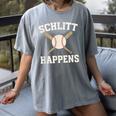 Schlitt Happens Baseball Apparel Love The Bronx Women's Comfort Colors T-Shirt Gray Schlitt Happens Baseball Apparel Love The Bronx Women's Comfort Colors T-Shirt Gray